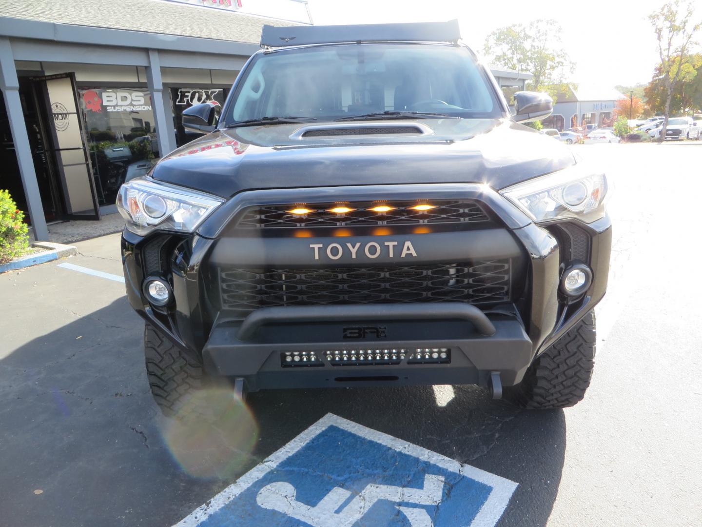 2019 Toyota 4Runner TRD Pro TRD Pro (JTEBU5JR5K5) with an V6, 4.0 Liter engine, automatic transmission, located at 2630 Grass Valley Highway, Auburn, CA, 95603, (530) 508-5100, 38.937893, -121.095482 - Clean TRd Pro 4Runner with lots of extras. Full roof rack, Body Armor front bumper, light bar, and skid plate, toy tec level kit, Method wheels, Westin running boards, Falcon tires. - Photo#1